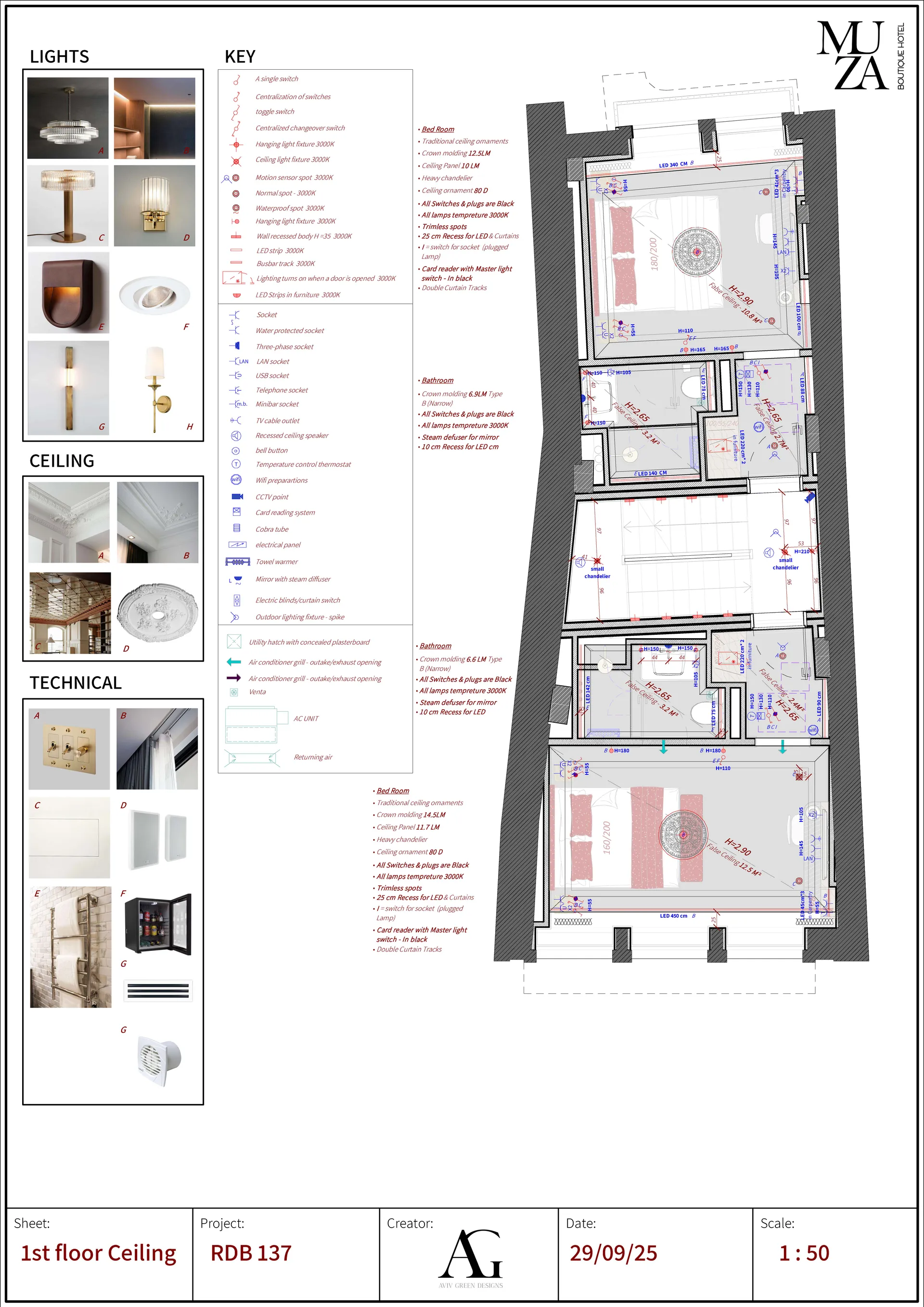 Muza Boutique hotel, Porto, Portugal — ARCHITECTURAL PLANNING (25)